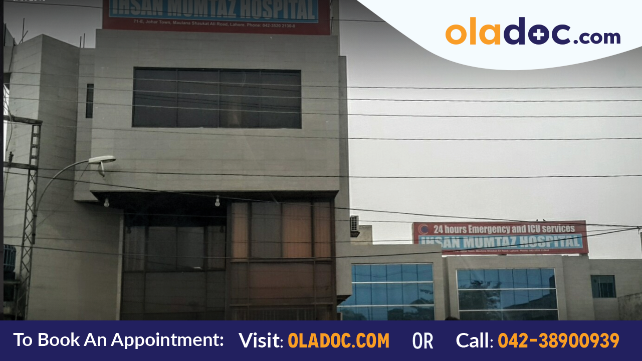 Building of Ihsan Mumtaz Hospital Lahore 